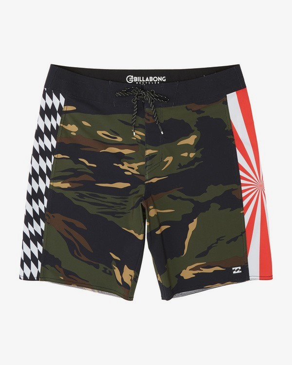 Ai Dbah Pro 19 Camouflage Bordshorts fur Herren Billabong