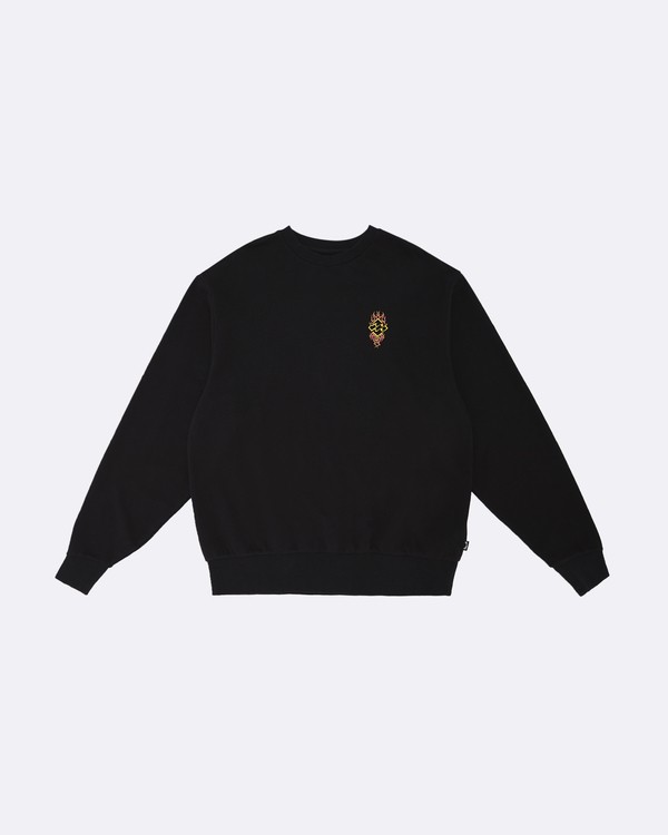 0 Past Love - Sweatshirt für Herren Schwarz S1CR05BIP0 Billabong