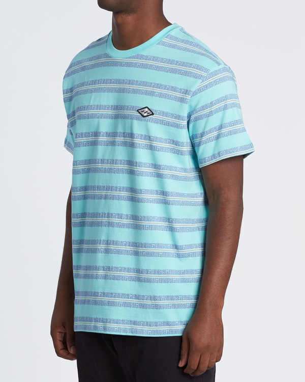 2 Combers - Striped T-Shirt for Men Azul S1JE07BIP0 Billabong