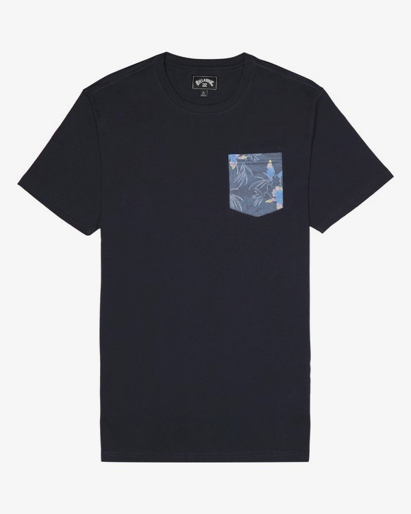 0 Allday Printed - T-Shirt für Herren Blau S1JE16BIP0 Billabong