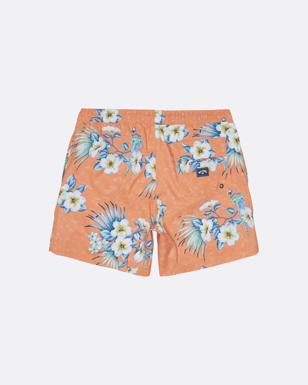 3 Sundays Laybacks 16" - Ba&ntilde;ador de surf de pantal&oacute;n para Hombre Rojo S1LB04BIP0 Billabong