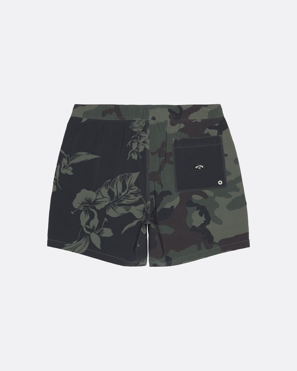 12 Sundays Intrchng Laybacks 17" - Boardshort &agrave; taille &eacute;lastique pour Homme Gris S1LB05BIP0 Billabong