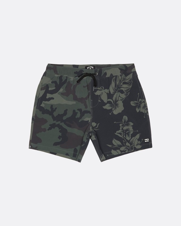 11 Sundays Intrchng Laybacks 17" - Boardshort &agrave; taille &eacute;lastique pour Homme Gris S1LB05BIP0 Billabong