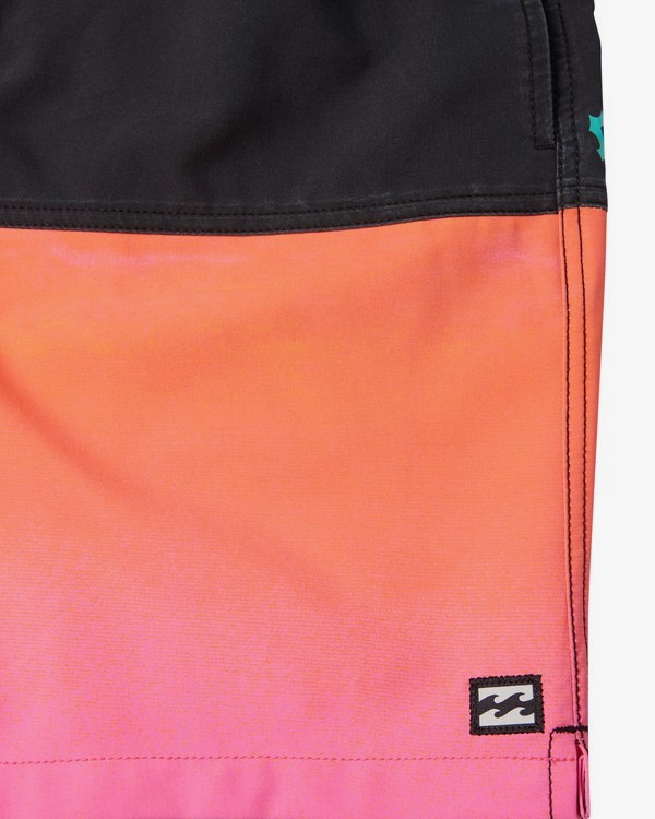 3 Fifty50 Laybacks 17" - Elastic Waist Board Shorts for Men Pink S1LB06BIP0 Billabong