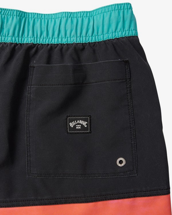 4 Fifty50 Laybacks 17" - Elastic Waist Board Shorts for Men Pink S1LB06BIP0 Billabong