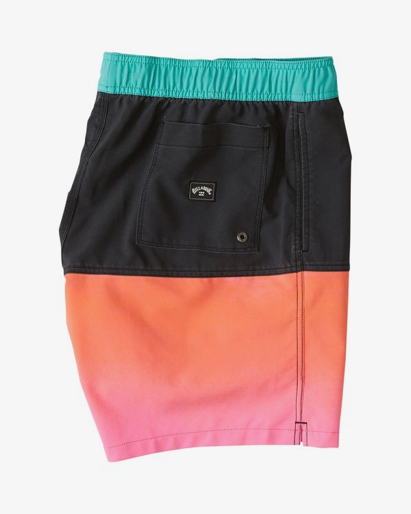 2 Fifty50 Laybacks 17" - Elastic Waist Board Shorts for Men Pink S1LB06BIP0 Billabong