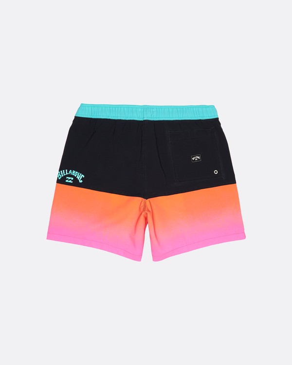 10 Fifty50 Laybacks 17" - Bordshorts mit Gummibund f&uuml;r Herren Rosa S1LB06BIP0 Billabong