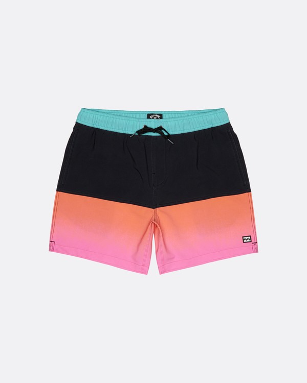 9 Fifty50 Laybacks 17" - Bordshorts mit Gummibund f&uuml;r Herren Rosa S1LB06BIP0 Billabong