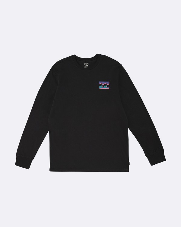 2 Warchild - Long Sleeve T-Shirt for Men Black S1LS11BIP0 Billabong