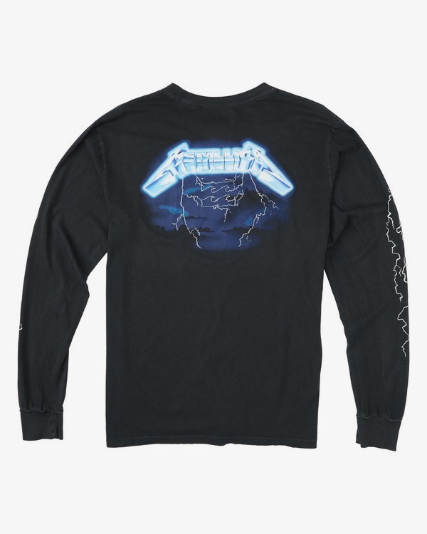 5 Ride The Lightning - T-Shirt mit langen Ärmeln für Männer Schwarz S1LS32BIP0 Billabong