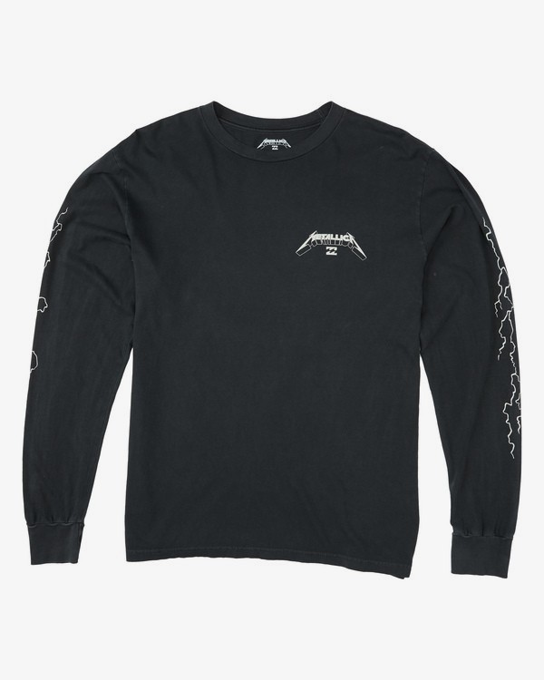 4 Ride The Lightning - T-Shirt mit langen Ärmeln für Männer Schwarz S1LS32BIP0 Billabong