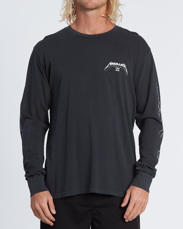 0 Ride The Lightning - T-Shirt mit langen Ärmeln für Männer Schwarz S1LS32BIP0 Billabong