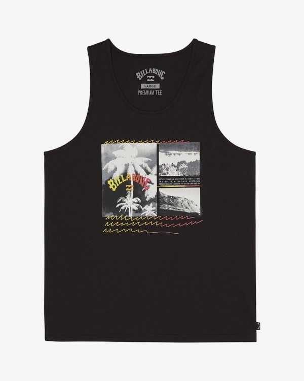 0 Crash - T-Shirt für Herren Schwarz S1SG07BIP0 Billabong