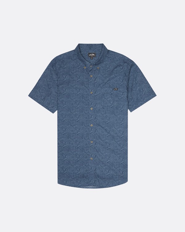 5 Sundays Mini - Kurz&auml;rmeliges Hemd f&uuml;r Herren Bunt S1SH04BIP0 Billabong