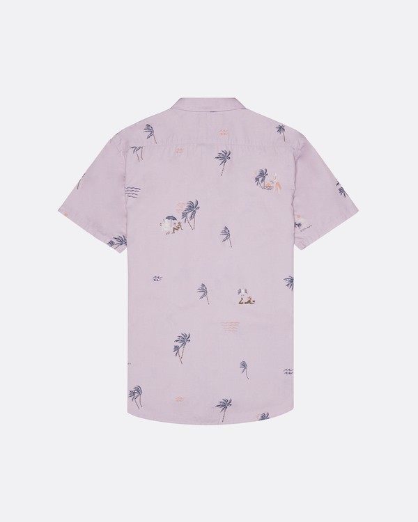 6 Sundays Mini - Camisa de manga corta para Hombre Violeta S1SH04BIP0 Billabong