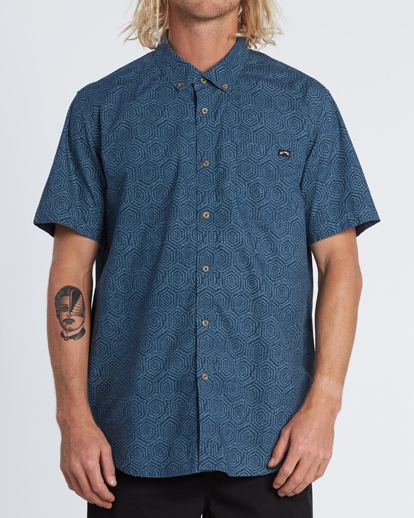 0 Sundays Mini - Camisa de manga corta para Hombre Multi S1SH04BIP0 Billabong