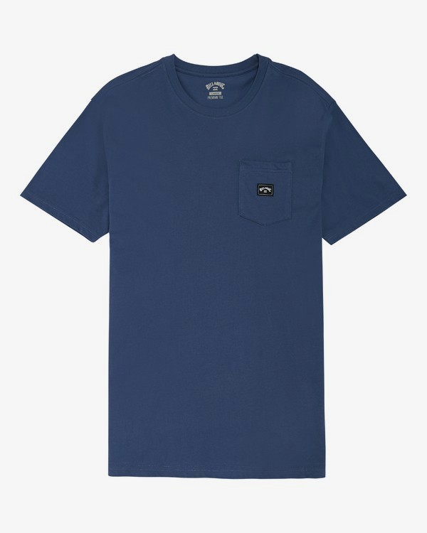 0 Stacked - T-Shirt für Herren Blau S1SS01BIP0 Billabong
