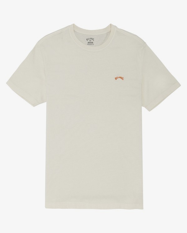 0 Arch Washed - Camiseta para Hombre Blanco S1SS02BIP0 Billabong
