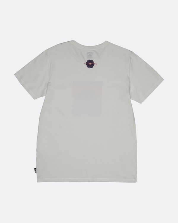 3 Sunset Tripper - Camiseta para Hombre Blanco S1SS17BIP0 Billabong