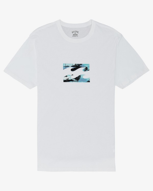 0 Team Wave - Camiseta para Hombre Blanco S1SS20BIP0 Billabong