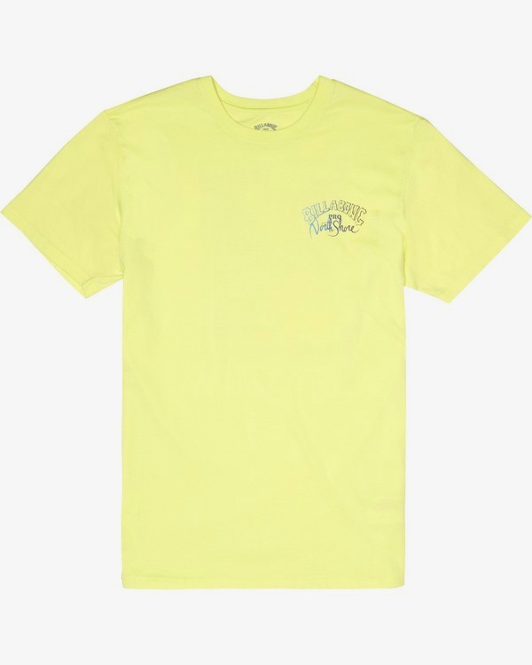 0 Past Love - Camiseta para Hombre Amarillo S1SS31BIP0 Billabong