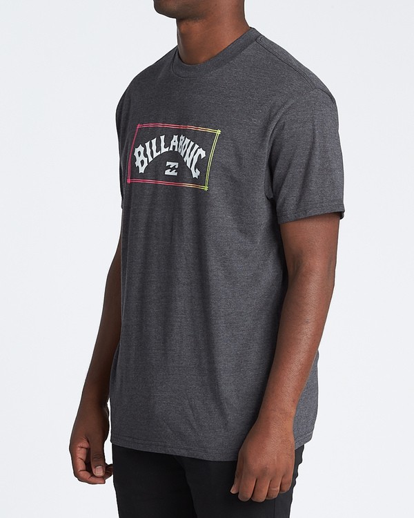 2 Arch - T-Shirt pour Homme Noir S1SS38BIP0 Billabong