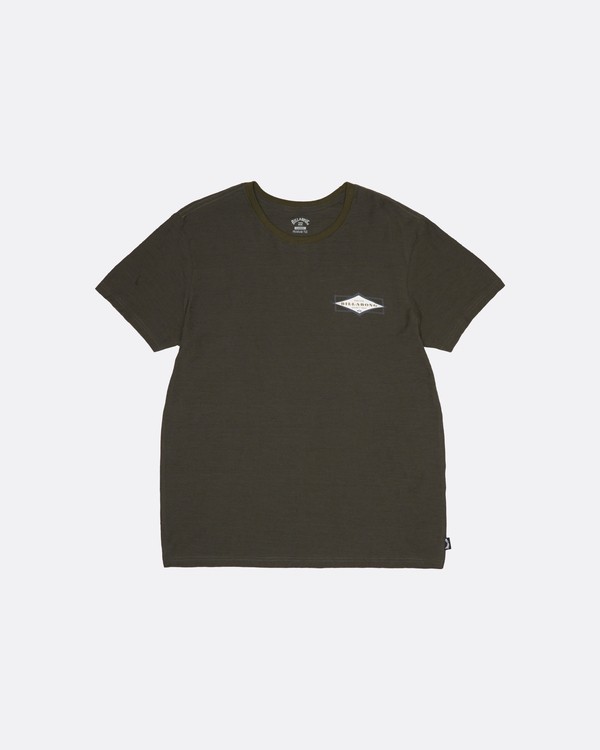 0 Diamond Shaper - T-Shirt for Men Marrom S1SS56BIP0 Billabong