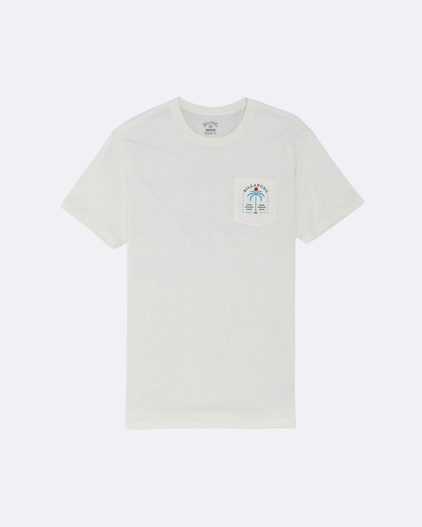 0 Shooner - T-Shirt für Herren Weiss S1SS58BIP0 Billabong