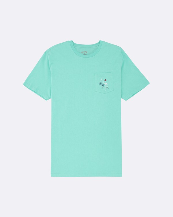 0 Shooner - T-Shirt for Men Blue S1SS58BIP0 Billabong