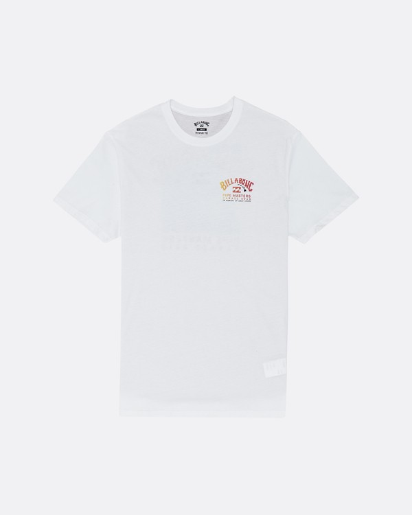 5 Pipe Masters - T-Shirt f&uuml;r Herren Weiss S1SS74BIP0 Billabong