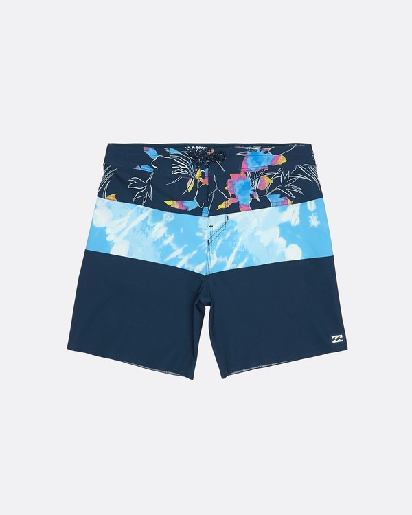 2 Tribong Pro 17" - Bedruckte Boardshorts f&uuml;r Jungen Blau S2BS13BIP0 Billabong