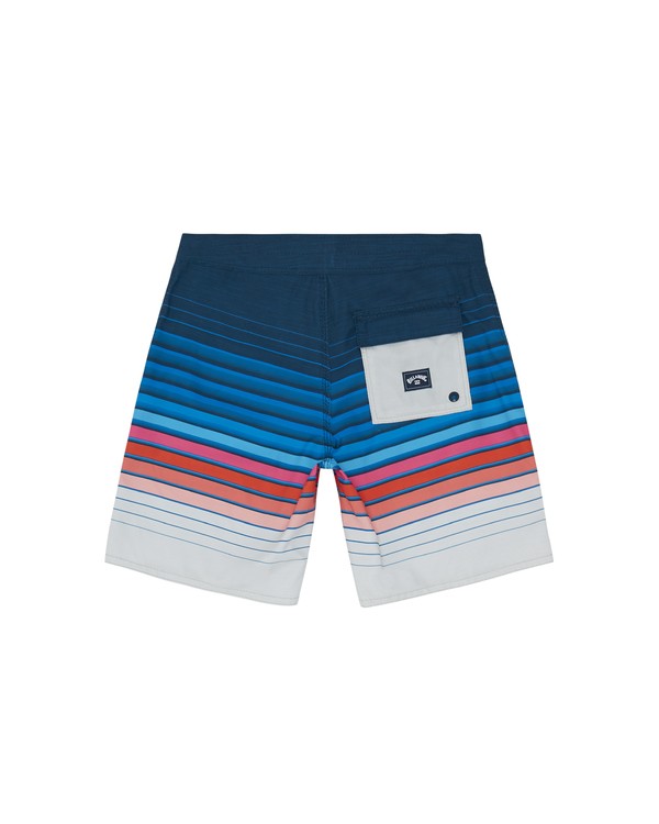 3 All Day Stripe 20" - Gestreifte Boardshorts f&uuml;r Jungen Blau S2BS21BIP0 Billabong