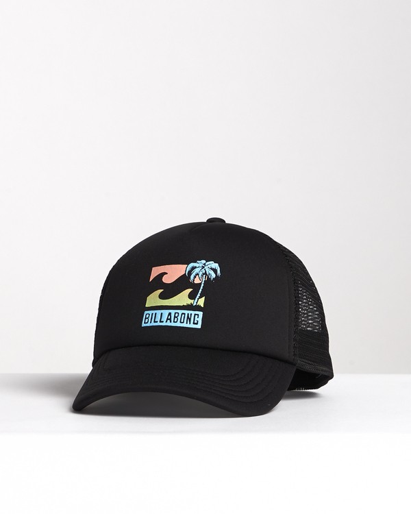 3 Bbtv - Gorra de visera curvada para Ni&ntilde;o Negro S2CT04BIP0 Billabong