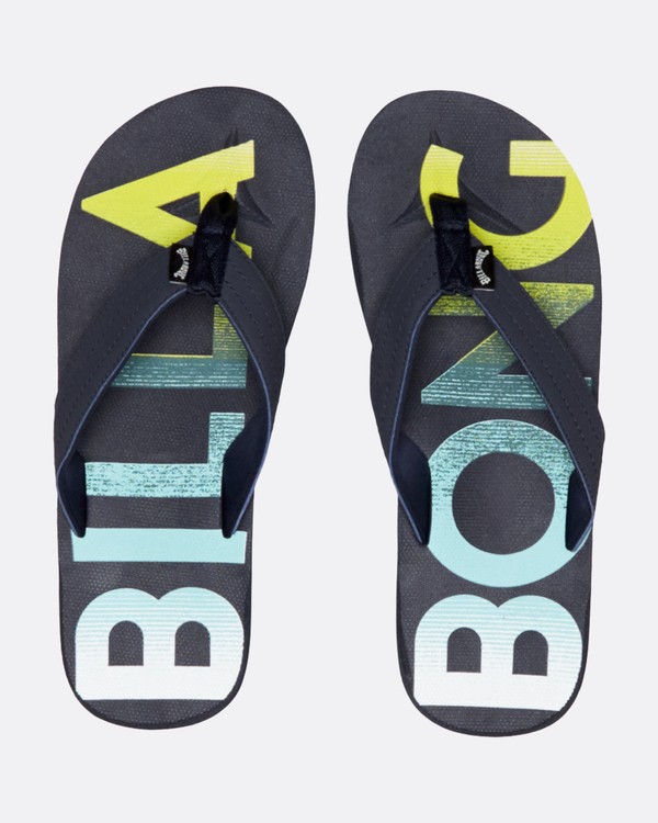 0 All Day Theme - Sandals for Boys Blue S2FF02BIP0 Billabong