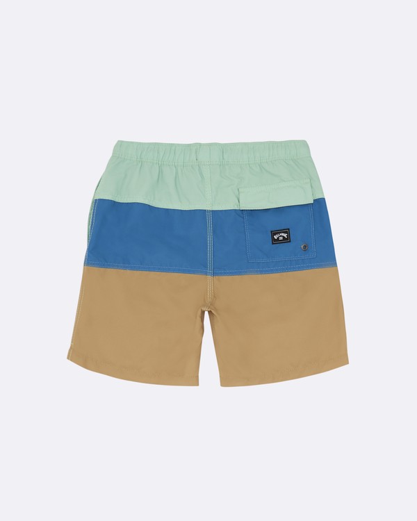 3 Tribong Laybacks 14" - Boardshorts f&uuml;r Jungen Gr&uuml;n S2LB03BIP0 Billabong