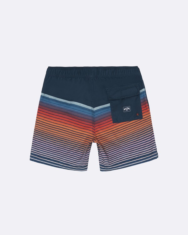 1 All Day Stripe Laybacks 16" - Boardshorts für Jungen Schwarz S2LB12BIP0 Billabong