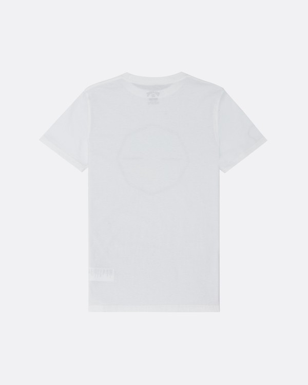 1 Octo - T-Shirt pour Garçon Blanc S2SS01BIP0 Billabong