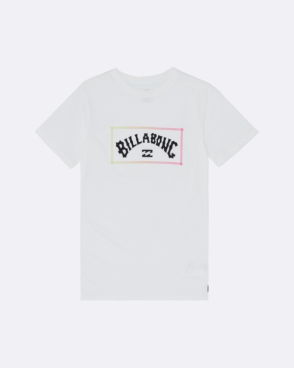 2 Arch - T-Shirt for Boys White S2SS04BIP0 Billabong