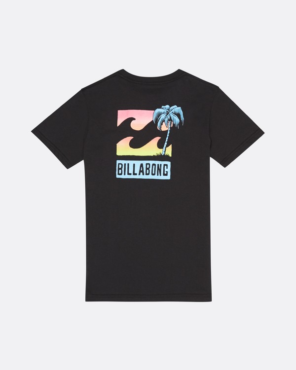 3 Warchild - T-Shirt f&uuml;r Jungen Schwarz S2SS07BIP0 Billabong