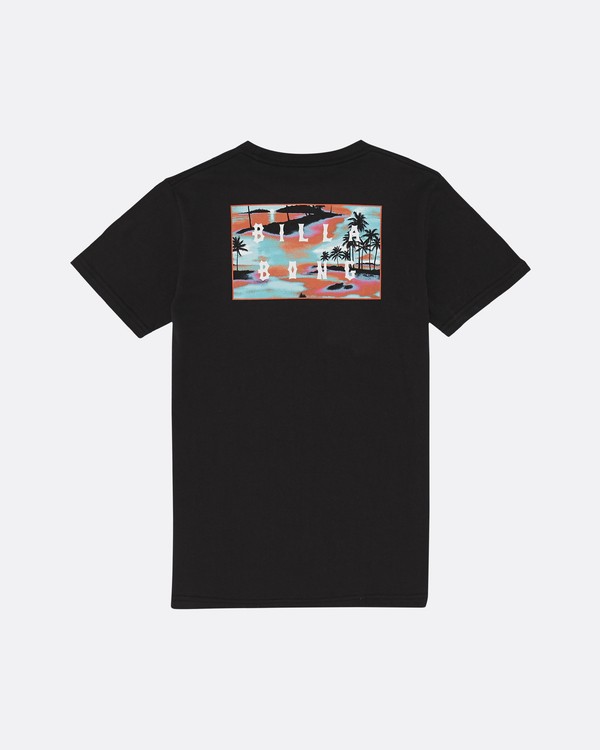 3 Die Cut - T-Shirt for Boys Black S2SS08BIP0 Billabong