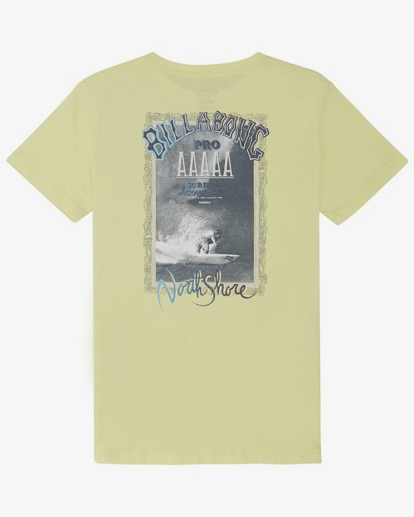1 Past Love - T-Shirt for Boys Yellow S2SS13BIP0 Billabong