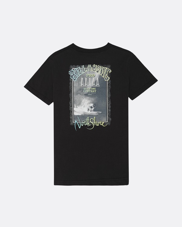 3 Past Love - T-Shirt for Boys Black S2SS13BIP0 Billabong