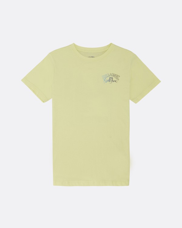 2 Past Love - Camiseta para Ni&ntilde;o Amarillo S2SS13BIP0 Billabong