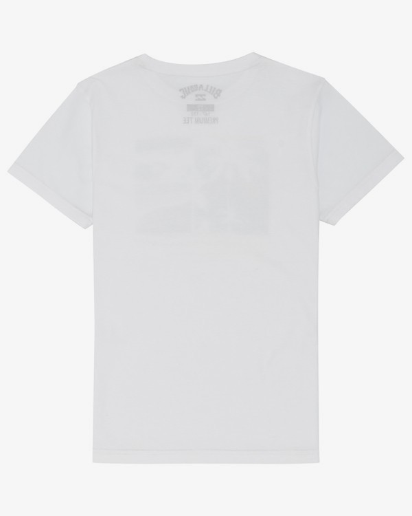 1 Crash - T-Shirt for Boys White S2SS15BIP0 Billabong