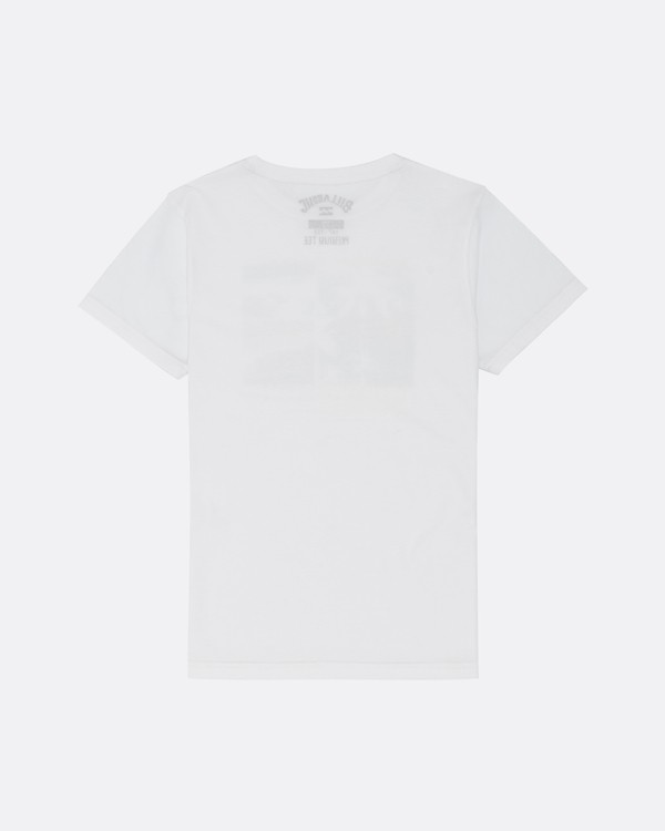 3 Crash - T-Shirt for Boys White S2SS15BIP0 Billabong