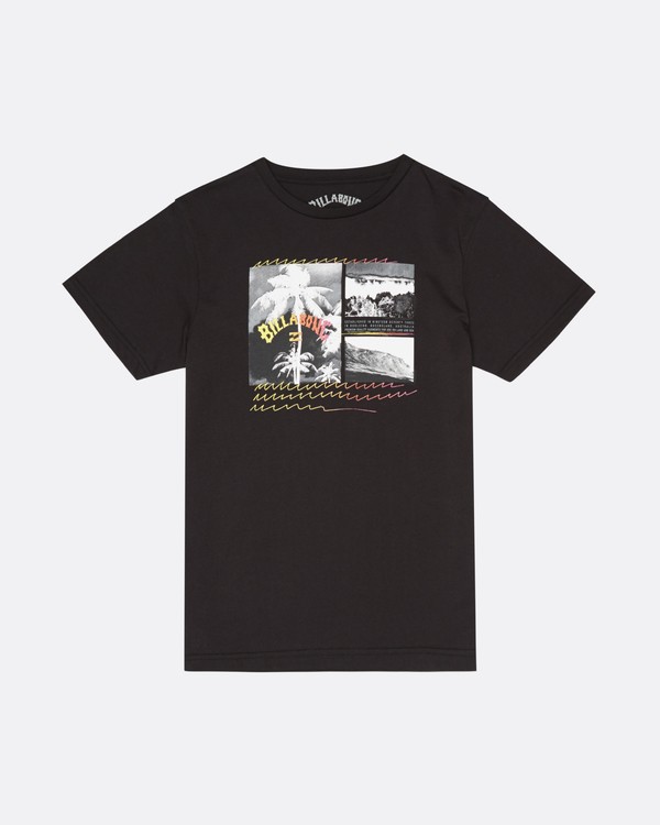 2 Crash - T-Shirt for Boys Black S2SS15BIP0 Billabong