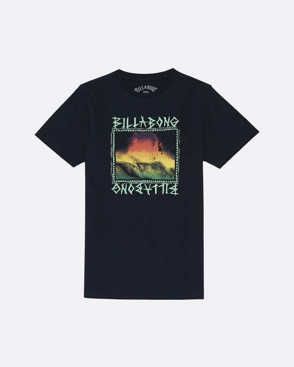 2 Bone Yard - Camiseta para Ni&ntilde;o Azul S2SS16BIP0 Billabong