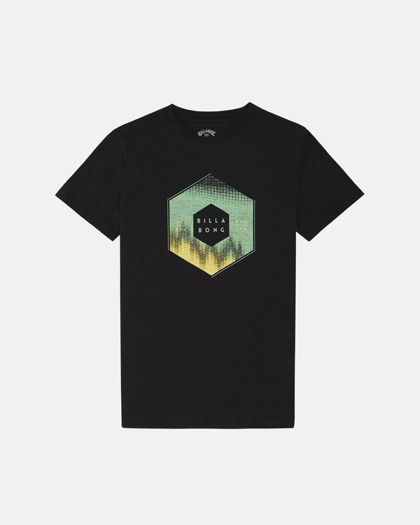 2 X Cess - Camiseta para Ni&ntilde;o Negro S2SS18BIP0 Billabong