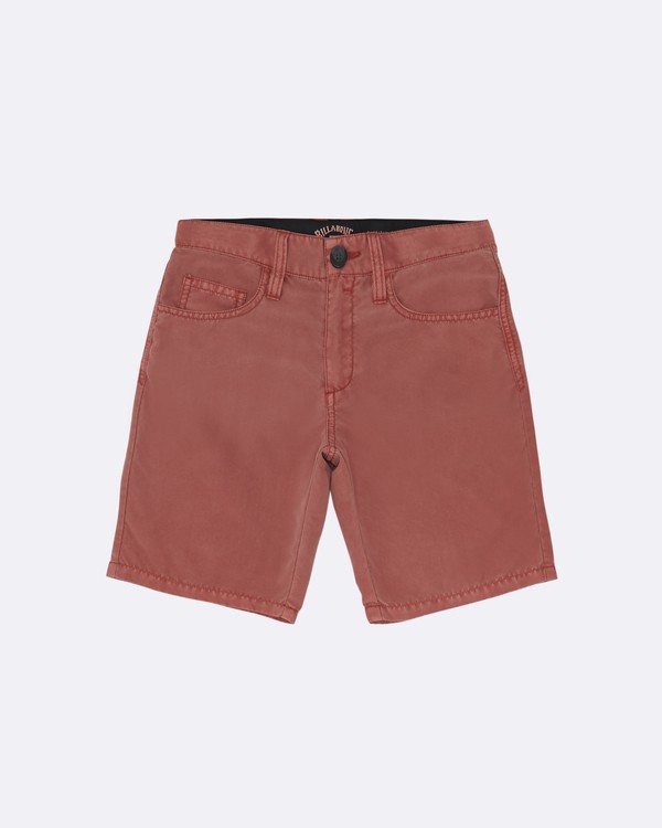 2 Outsider Submersible 16" - Shorts f&uuml;r Jungen Rot S2WK14BIP0 Billabong