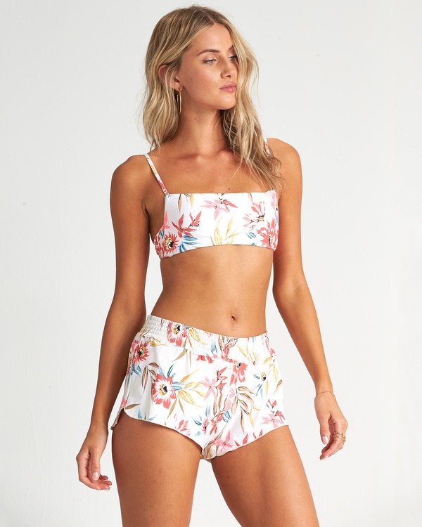 Coral Sands Volley 2 Floral Swim Shorts for Women Billabong